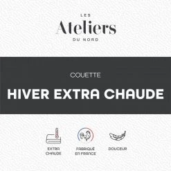 ATELIERS DU NORD Couette Hiver - Extra Chaude - Très Chaude - -vidaXL BOUTIQUE B2CD 109