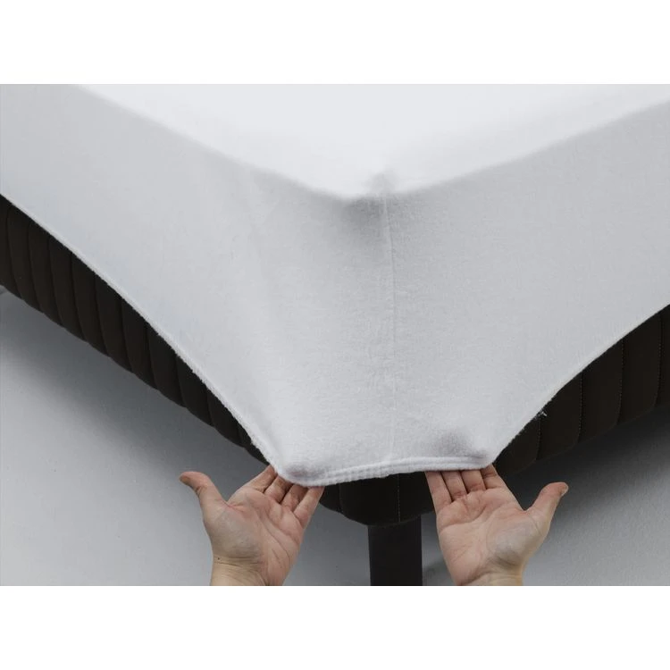 LINGE DES FAMILLES Protège Matelas Respirant - Molleton 100% Microfibres - Bonnet 30 Cm - Certifié Oeko-Tex® 5 LINGE DES FAMILLES Protège Matelas Respirant - Molleton 100% Microfibres - Bonnet 30 Cm - Certifié Oeko-Tex® – Image 3