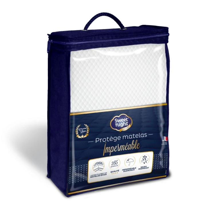 Sweetnight Protège Matelas Premium Imperméable Anti-acariens - QUALITE HOTELLERIE DE LUXE 3 Sweetnight Protège Matelas Premium Imperméable Anti-acariens - QUALITE HOTELLERIE DE LUXE