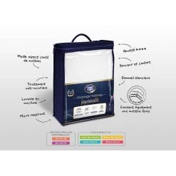 Sweetnight Protège Matelas Premium Imperméable Anti-acariens - QUALITE HOTELLERIE DE LUXE 9 Sweetnight Protège Matelas Premium Imperméable Anti-acariens - QUALITE HOTELLERIE DE LUXE -vidaXL BOUTIQUE B2CD 1116