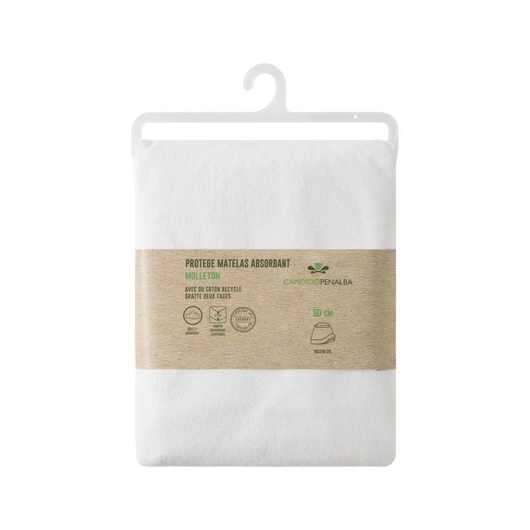 CANDIDO PENALBA Protège Matelas Absorbant En Molleton 3 CANDIDO PENALBA Protège Matelas Absorbant En Molleton