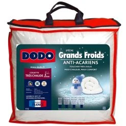 DODO Couette Très Chaude Anti Acariens 500 G/m² GRANDS FROIDS