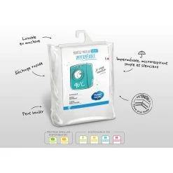 Sweetnight Protège Matelas Imperméable Lavable à 90°c QUALITE PLUS 9 Sweetnight Protège Matelas Imperméable Lavable à 90°c QUALITE PLUS -vidaXL BOUTIQUE B2CD 1205