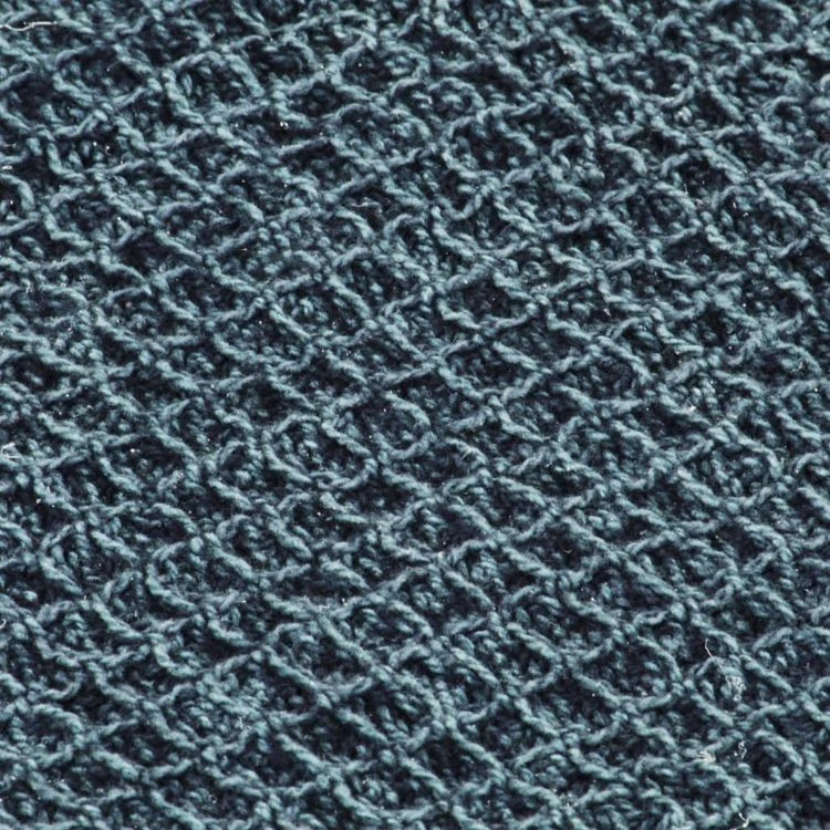 VIDAXL Couverture En Coton 220 X 250 Cm Bleu Indigo 6 VIDAXL Couverture En Coton 220 X 250 Cm Bleu Indigo – Image 4