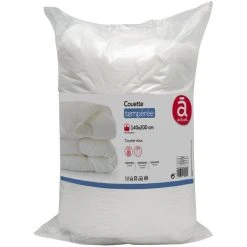 ACTUEL Couette Tempérée Unie En Microfibre 200 G/m² BASIC