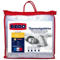 DODO Couette Tempérée THERMOREGULATRICE 300g/m² -vidaXL BOUTIQUE B2CD 130
