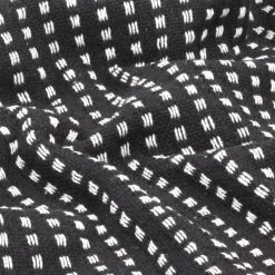 VIDAXL Couverture Coton A Carres 220 X 250 Cm Noir 6 VIDAXL Couverture Coton A Carres 220 X 250 Cm Noir -vidaXL BOUTIQUE B2CD 1301