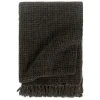 VIDAXL Couverture En Coton 125 X 150 Cm Anthracite/Marron 2 VIDAXL Couverture En Coton 125 X 150 Cm Anthracite/Marron -vidaXL BOUTIQUE B2CD 1365