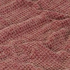 VIDAXL Couverture En Coton 220 X 250 Cm Bordeaux 10 VIDAXL Couverture En Coton 220 X 250 Cm Bordeaux -vidaXL BOUTIQUE B2CD 1374