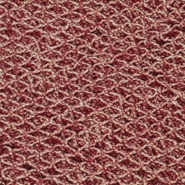 VIDAXL Couverture En Coton 220 X 250 Cm Bordeaux 7 VIDAXL Couverture En Coton 220 X 250 Cm Bordeaux – Image 5
