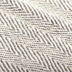 VIDAXL Couverture Coton A Chevrons 160 X 210 Cm Gris 13 VIDAXL Couverture Coton A Chevrons 160 X 210 Cm Gris -vidaXL BOUTIQUE B2CD 1381
