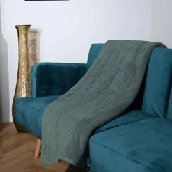 Sensei Maison Couvre Lit Matelassé Tout Doux épais Et Chaud LEMAN -vidaXL BOUTIQUE B2CD 1446