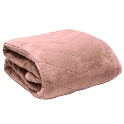 Sensei Maison Couvre Lit Matelassé Tout Doux épais Et Chaud LEMAN -vidaXL BOUTIQUE B2CD 1449