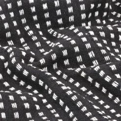 VIDAXL Couverture Coton A Carres 125 X 150 Cm Noir 12 VIDAXL Couverture Coton A Carres 125 X 150 Cm Noir -vidaXL BOUTIQUE B2CD 1461