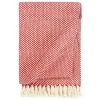 VIDAXL Couverture En Coton 220 X 250 Cm Rouge 1 VIDAXL Couverture En Coton 220 X 250 Cm Rouge -vidaXL BOUTIQUE B2CD 1479