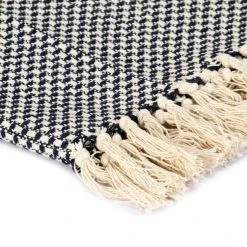 VIDAXL Couverture En Coton 160 X 210 Cm Bleu Marine -vidaXL BOUTIQUE B2CD 1486