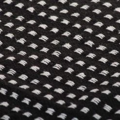 VIDAXL Couverture Coton A Carreaux 160 X 210 Cm Noir 13 VIDAXL Couverture Coton A Carreaux 160 X 210 Cm Noir -vidaXL BOUTIQUE B2CD 1503