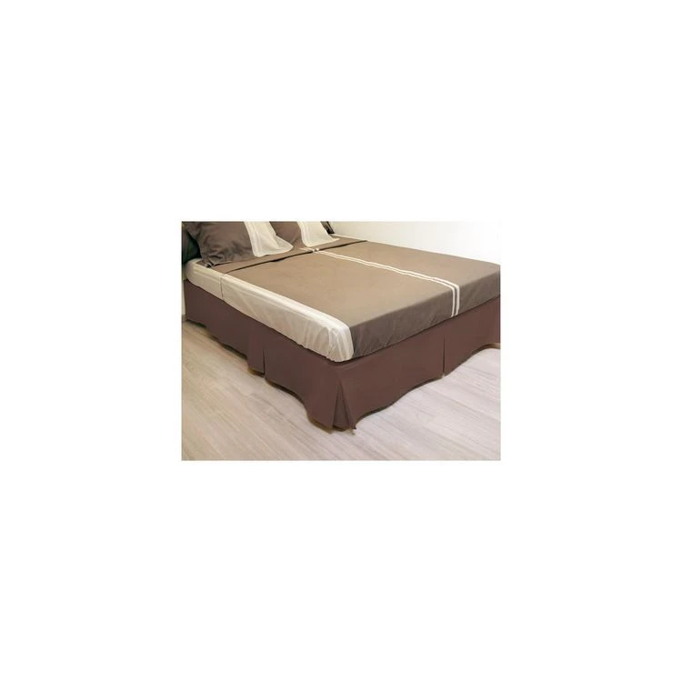 Soleil D'ocre Cache Sommier Microfibre 90x190 Cm Chocolat 3 Soleil D'ocre Cache Sommier Microfibre 90x190 Cm Chocolat