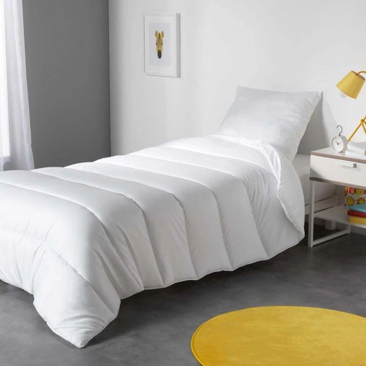 Paris Prix Couette Polyester Anti Acarien 140x200cm Blanc 4 Paris Prix Couette Polyester Anti Acarien 140x200cm Blanc – Image 2