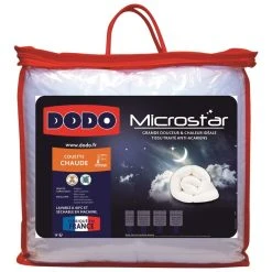 DODO Couette Chaude Microfibre Anti Acariens DODO MICROSTAR 400 G/m²