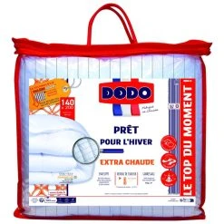 DODO Couette Extra Chaude Polyester WarmMax 500 G/m² PRÊT POUR L'HIVER
