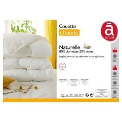 ACTUEL Couette Chaude Naturelle En Percale De Coton CANARD NEUF DE FRANCE 7 ACTUEL Couette Chaude Naturelle En Percale De Coton CANARD NEUF DE FRANCE -vidaXL BOUTIQUE B2CD 247