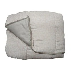 Mortreux Couette Imprimée Double Face 240x260 Cm Pois Rose