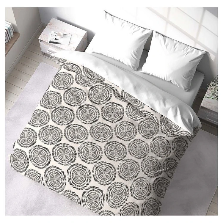 PEG Couette Imprimée Tempérée En Polyester Motif Géométrique 300 G/m² ANOUKA 3 PEG Couette Imprimée Tempérée En Polyester Motif Géométrique 300 G/m² ANOUKA