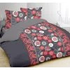 Mortreux Couette Imprimée Double Face 220x240 Cm Fleurs Rouge -vidaXL BOUTIQUE B2CD 298