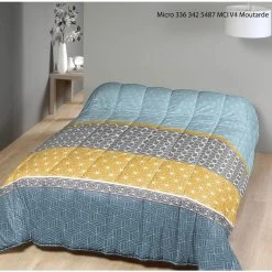Mortreux Couette Tempérée Moutarde - 1 Personne - 140x200 - 10441