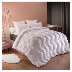 DODO Couette Tempérée Tissu Et Fibre Recyclés 300 G/m² TOTAL CONFIANCE -vidaXL BOUTIQUE B2CD 317