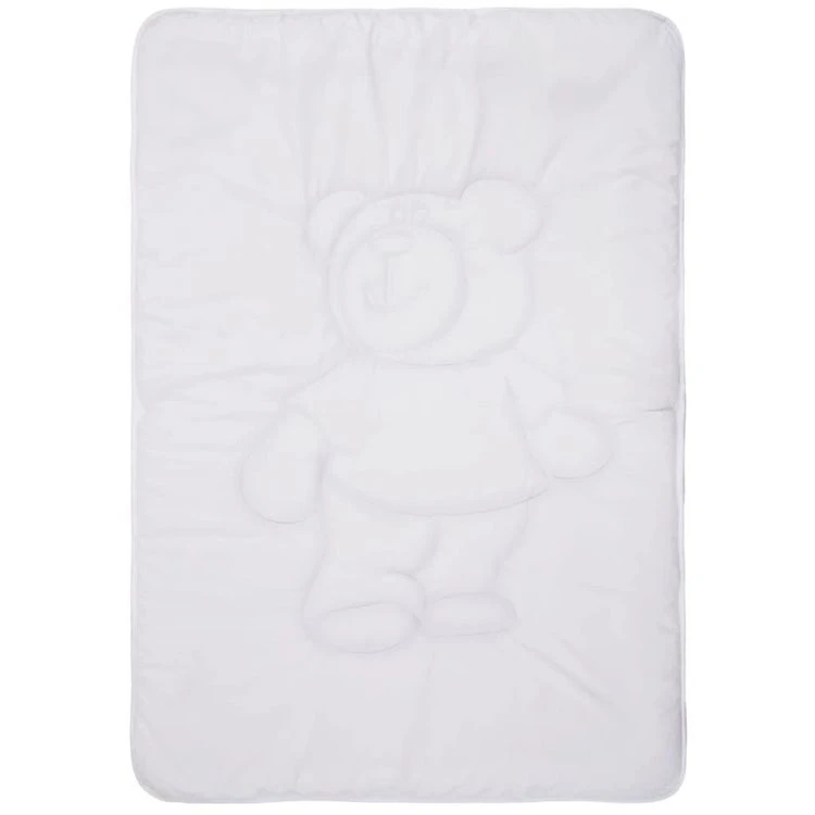 VIDAXL Jeu De Couette Pour Enfants 3 Pcs Blanc 100x135 Cm/40x60 Cm 6 VIDAXL Jeu De Couette Pour Enfants 3 Pcs Blanc 100x135 Cm/40x60 Cm – Image 4