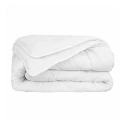 Mortreux Couette Blanche Coton Bio 240x260 Cm 500 Grs