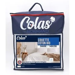 COLAS NORMAND Couette Chaude En Coton BIO 400 G/m²