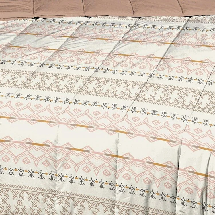 Mortreux Couette Imprimée Double Face 220x240 Cm Amérindien 4 Mortreux Couette Imprimée Double Face 220x240 Cm Amérindien – Image 2