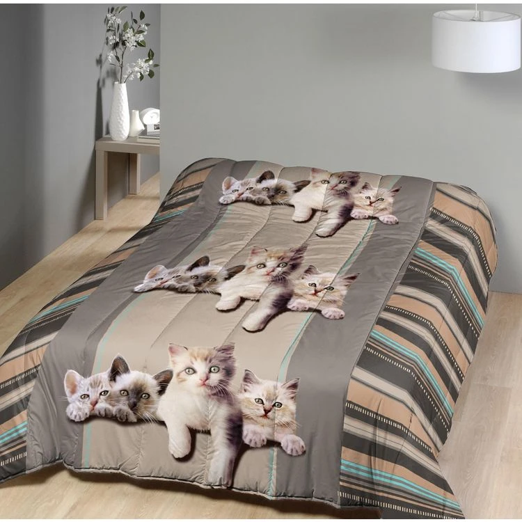 Mortreux Couette Légère Chat - 1 Personne - 140x200 - 2790 3 Mortreux Couette Légère Chat - 1 Personne - 140x200 - 2790