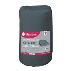 BLANREVE Couette Chaude Bicolore En Microfibre 350 G/m²