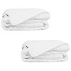 VIDAXL Couette D'ete 2 Pcs 135 X 200 Cm 2 VIDAXL Couette D'ete 2 Pcs 135 X 200 Cm -vidaXL BOUTIQUE B2CD 475