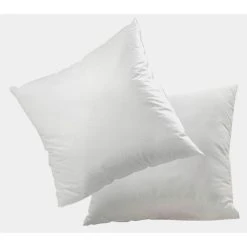 Mortreux Lot De 2 Oreillers Blancs Coton 60x60 - 3814