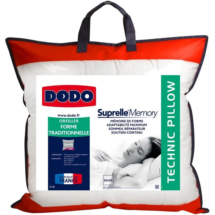 DODO Oreiller DODO SUPRELLE MEMORY 450 G 3 DODO Oreiller DODO SUPRELLE MEMORY 450 G