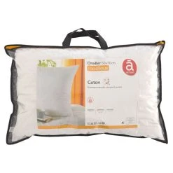 ACTUEL Oreiller Confort Moelleux En Coton 57 Fils