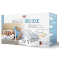 SISSEL Sissel Oreiller Orthopedique Deluxe 63x33x(10-12) Cm Blanc SIS-110.003 -vidaXL BOUTIQUE B2CD 865