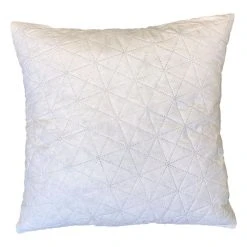 Bo Time Lot De 2 Oreillers Confort 60x60CM à Mémoire De Forme - Enveloppe En Polyester - Conception Française - Blanc