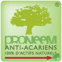 DUNLOPILLO Couette Tempérée En Percale De Coton Garnissage Naturel Traitée Anti-acariens PRONEEM 300 G/m² -vidaXL BOUTIQUE B2CD 93