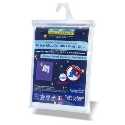 LINGE DES FAMILLES Alèse Imperméable Lavable 75x90 Cm - Ultra Absorbante - Multi-usages (incontinence, Animaux...)