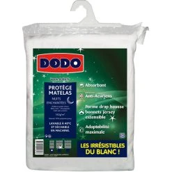 DODO Protège Matelas Absorbant En Polypropylène Anti-acariens