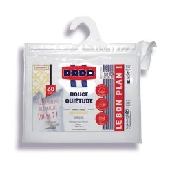 DODO Lot De 2 Protège Oreillers Absorbant En Molleton Gratté 190 G/m² DOUCE QUIÉTUDE