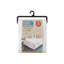 ACTUEL Protège Matelas En éponge Imperméable 170 Gr/m² Anti Acariens Anti Bactériens